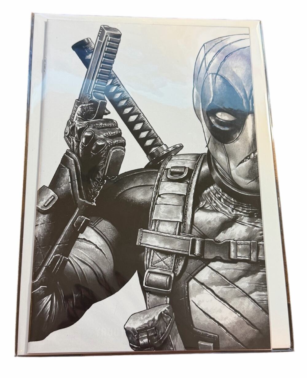 Deadpool Mico Suayan Arris Q Secret Drop Variant Sketch Cover Comic